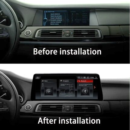 Штатна магнітола FORS.auto для BMW 7 Series F01/F02/F03 CIC (4+32Gb, 10.25") 2013-2015 – вигляд збоку