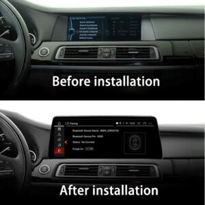 Штатна магнітола FORS.auto для BMW 7 Series F01/F02/F03 NBT (4+32Gb, 10.25") 2015-2017 – вигляд збоку