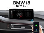 Штатна магнітола FORS.auto для BMW i8 NBT (2013-2017) в інтер'єрі авто