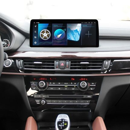 Штатна магнітола FORS.auto для BMW X5/X6 F15/F16 NBT (8+64Gb, 12.3") 2013-2016 – вигляд збоку
