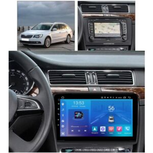 Штатна магнітола FORS.auto FS 1 LITE для Skoda Superb (2008-2015) - вигляд збоку
