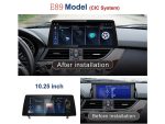 Штатна магнітола BMW Z4 E89 FORS.auto в інтер'єрі