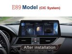 Штатна магнітола FORS.auto для BMW Z4 E89 CIC (8+64Gb, 10.25") 2009-2016 – вигляд збоку