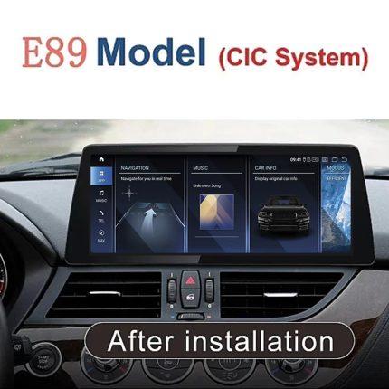 Штатна магнітола FORS.auto для BMW Z4 E89 CIC (8+64Gb, 10.25") 2009-2016 – вигляд збоку