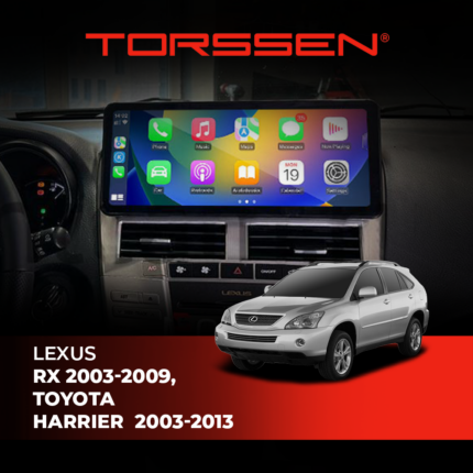 Штатна магнітола Torssen NRJ-B1-BE для Lexus RX 2 та Toyota Harrier 2