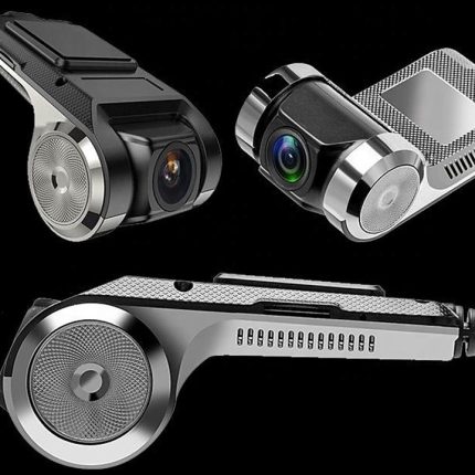 FORS auto F-USB-U8 Dual двокамерний USB відеореєстратор - вид збоку