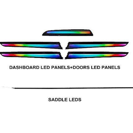 Підсвітка салону FORS.auto для Audi A4 2009-2016 (Dynamic Rainbow Kit)-18 LEDs - 1