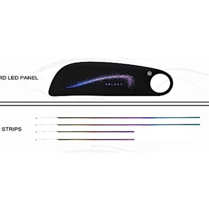 Підсвітка салону FORS.auto для Bentley Continental 2004-2011 (Galaxy)-11 LEDs - вид з боку