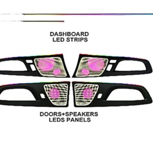 Підсвітка салону FORS.auto для Volvo XC60 2018-2022 (Rainbow Kit) - 22 LEDs - 1