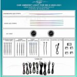 Підсвітка салону FORS.auto MG 6 Rainbow Kit