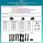 Підсвітка салону Nissan Sylphy FORS.auto Rainbow Kit