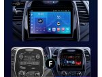 Штатна магнітола FORS.auto FS 1 LITE для Renault Captur – вигляд збоку