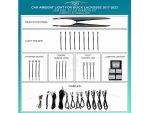 Підсвітка салону FORS.auto для Buick LaCrosse 2017-2022 (Ambient Light, Rainbow Kit)-23 LEDs