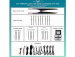 Підсвітка салону FORS.auto для Buick LaCrosse 2017-2022 (Rainbow Kit)-23 LEDs